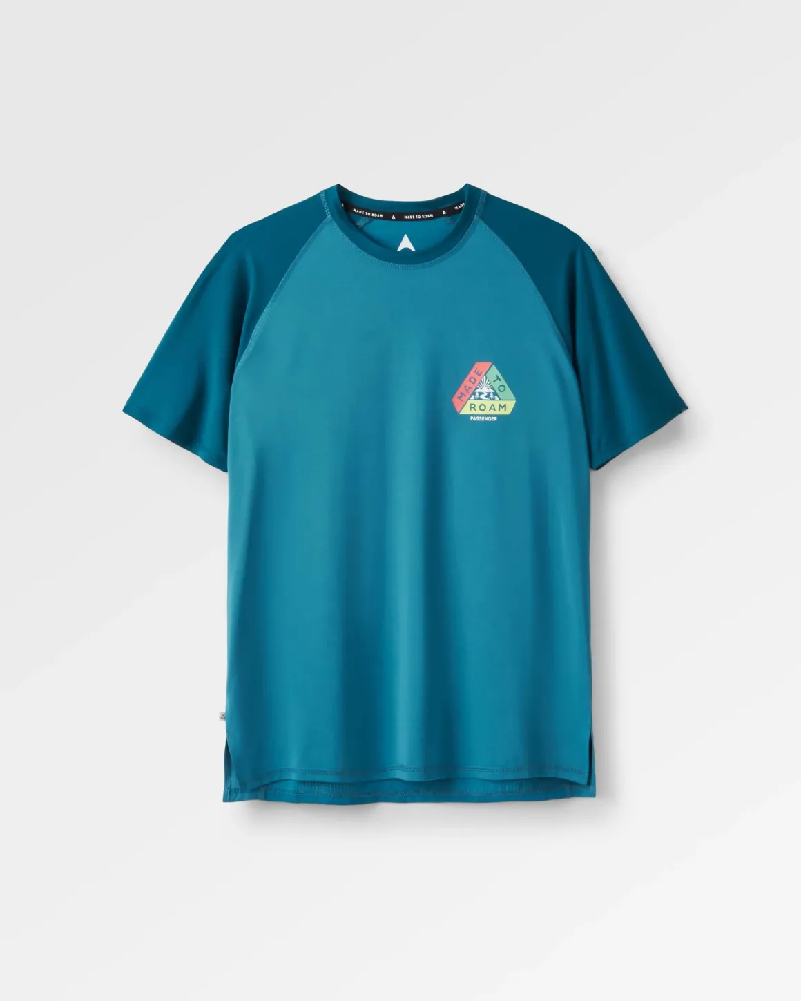 Dawn To Dusk Recycled Active T-shirt - Blue Steel