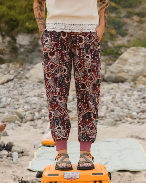 Day Dream Recycled Pant - Vintage Patchwork Black/Multi