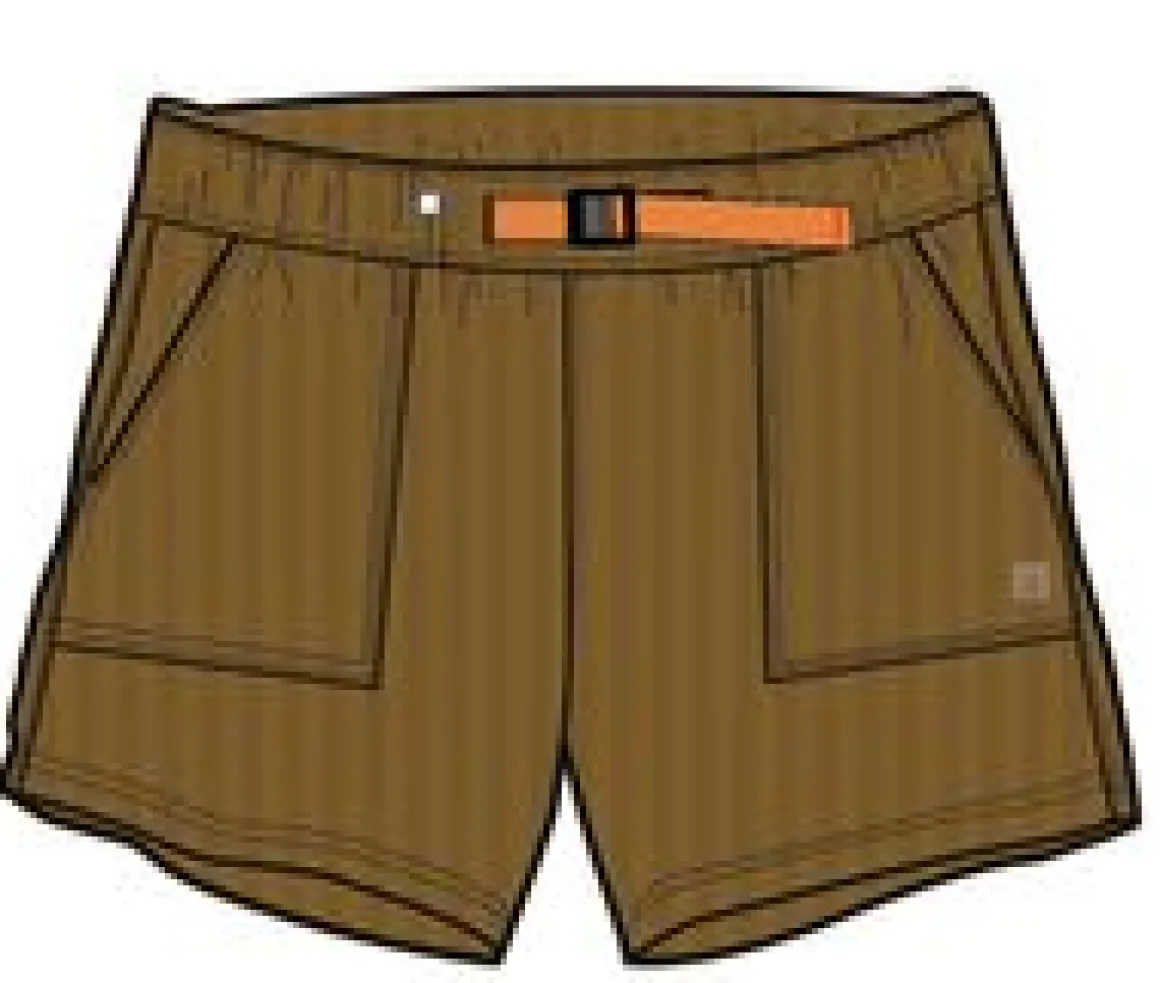 Del Sur Cord Shorts - Tapenade