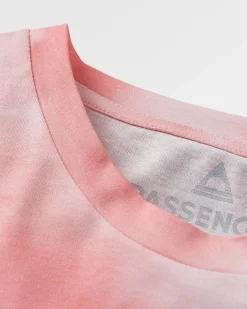 Discovery Organic Cotton T-Shirt - Tie Dye Shell Pink