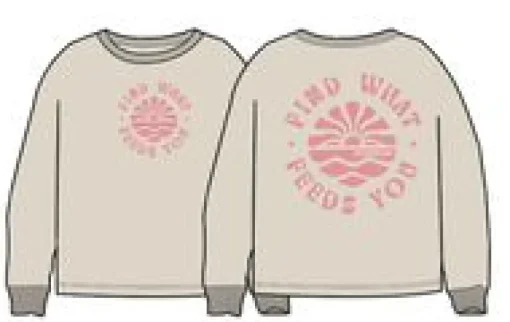Discovery Recycled Cotton Sweatshirt - Milky Marl