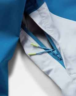 Downpour Recycled Waterproof Jacket - Tidal Blue/Blue Steel