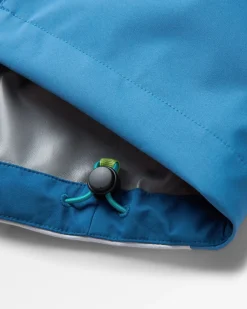 Downpour Recycled Waterproof Jacket - Tidal Blue/Blue Steel