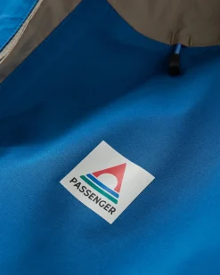 Downpour Recycled Waterproof Jacket - Tidal Blue/Arctic/Dusty Olive