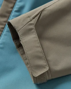 Downpour Recycled Waterproof Jacket - Tidal Blue/Arctic/Dusty Olive