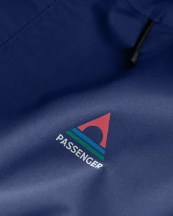 Downpour Recycled Waterproof Jacket - Rich Navy