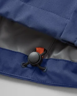 Downpour Recycled Waterproof Jacket - Rich Navy