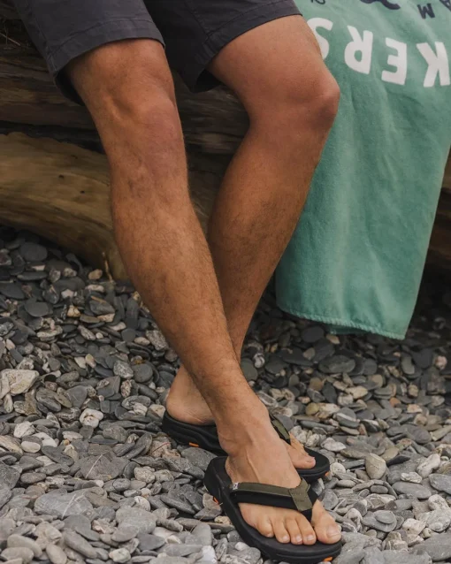 Downriver Flip Flop - Khaki Green