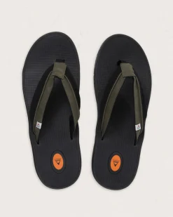 Downriver Flip Flop - Khaki Green