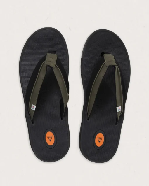 Downriver Flip Flop - Khaki Green