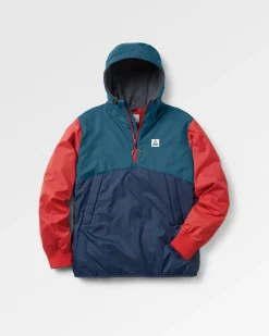 Dusk Recycled Insulated Anorak - Blue Steel