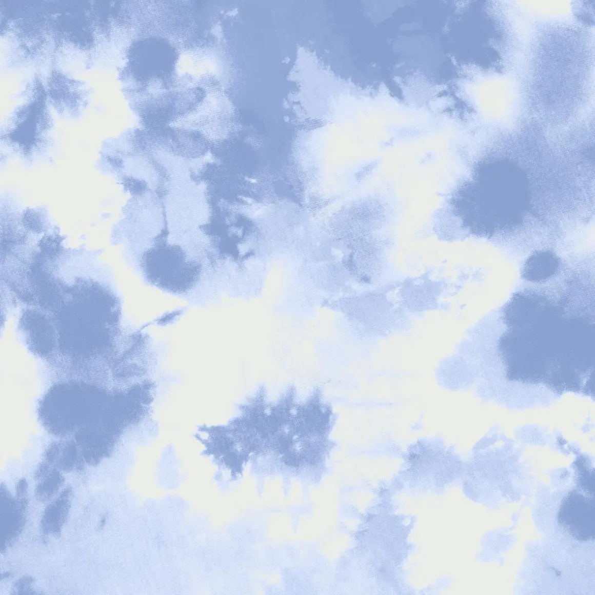 East Recycled Polar Fleece Long Sleeve Shirt - Tie Dye Cornflower