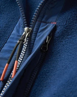 Ebb Recycled Polar Fleece - Rich Navy