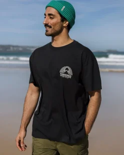 Elbio Recycled Relaxed Fit T-Shirt - Black