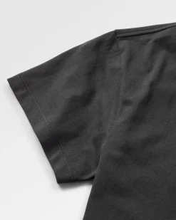 Elbio Recycled Relaxed Fit T-Shirt - Black