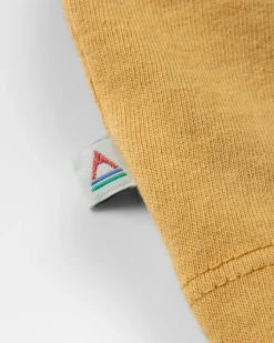 Elbio Recycled Relaxed Fit T-Shirt - Mustard Gold