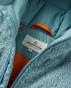 Elowen Hooded Recycled Insulated Jacket - Arctic