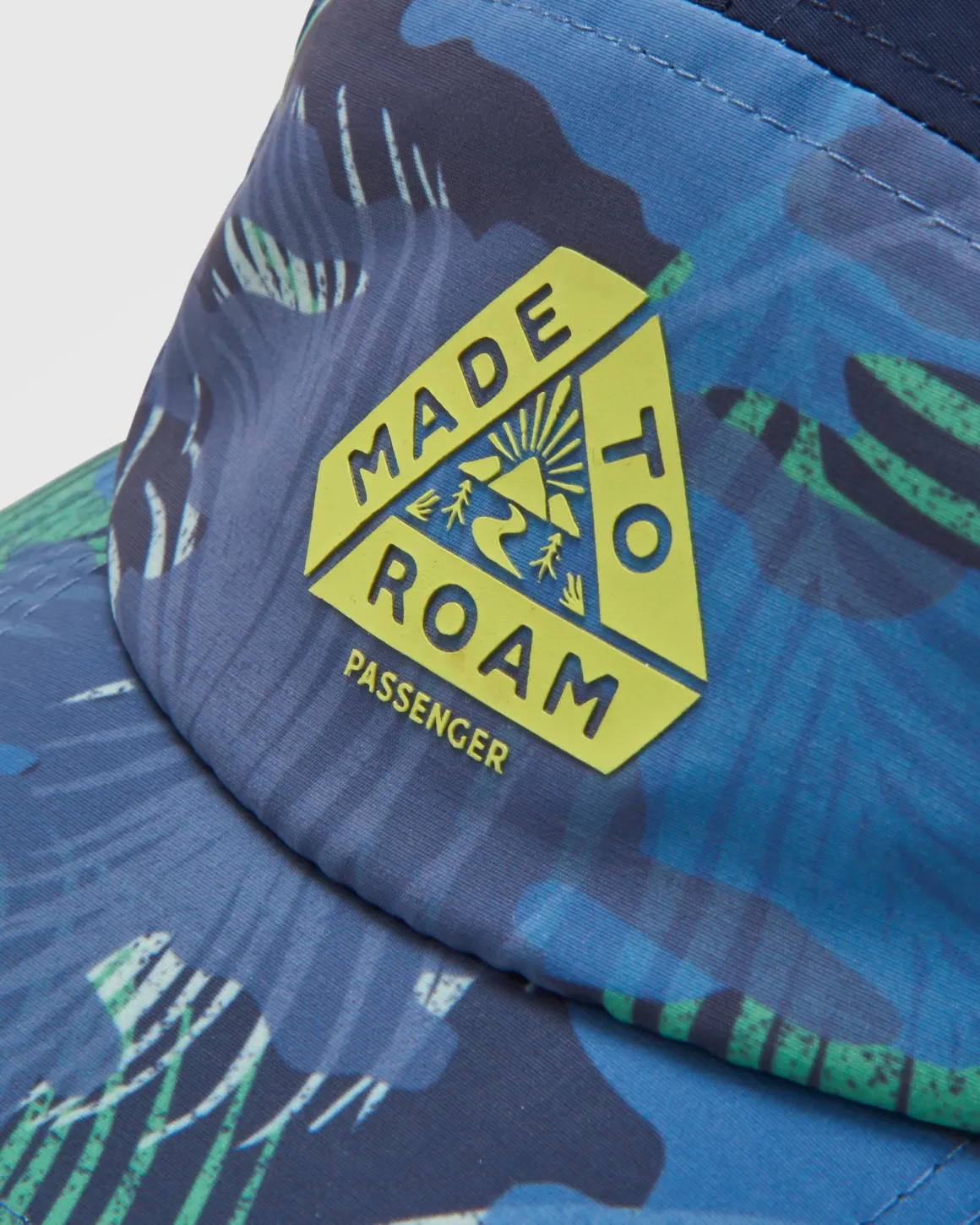 Emerge 5 Panel Trail Hat - Palm Camo Moonlight