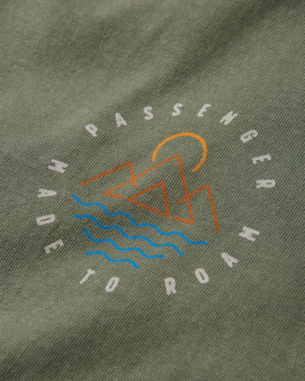 Escapism Recycled Cotton T-Shirt - Dusty Olive