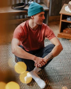 Escapism Recycled Cotton T-Shirt - Burnt Red