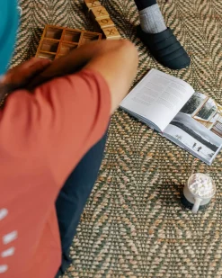 Escapism Recycled Cotton T-Shirt - Burnt Red