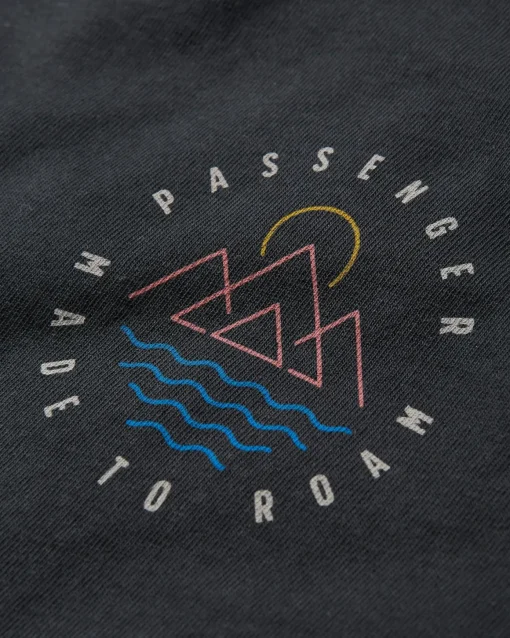 Escapism Recycled Cotton T-Shirt - Black