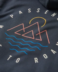 Escapism Recycled Cotton Hoodie - Black