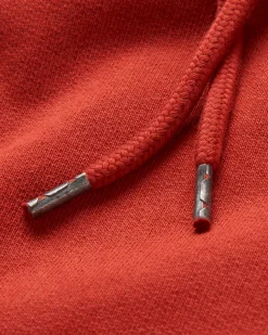 Escapism Recycled Cotton Hoodie - Red Ochre