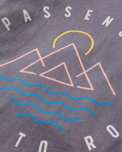 Escapism Recycled Long Sleeve T-Shirt - Faded Black