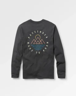 Escapism Recycled Long Sleeve T-Shirt - Black