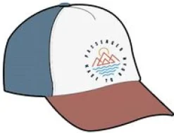 Escapism Trucker Hat - Moonlight Blue/Red Spice
