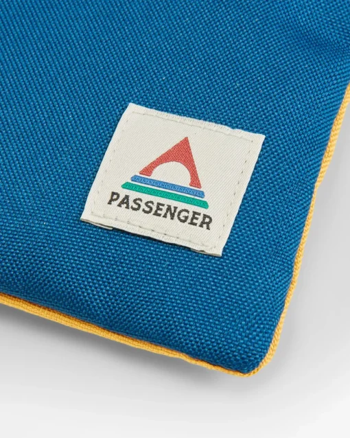 Essentials Recycled Pouch - Tidal Blue Orange Multi