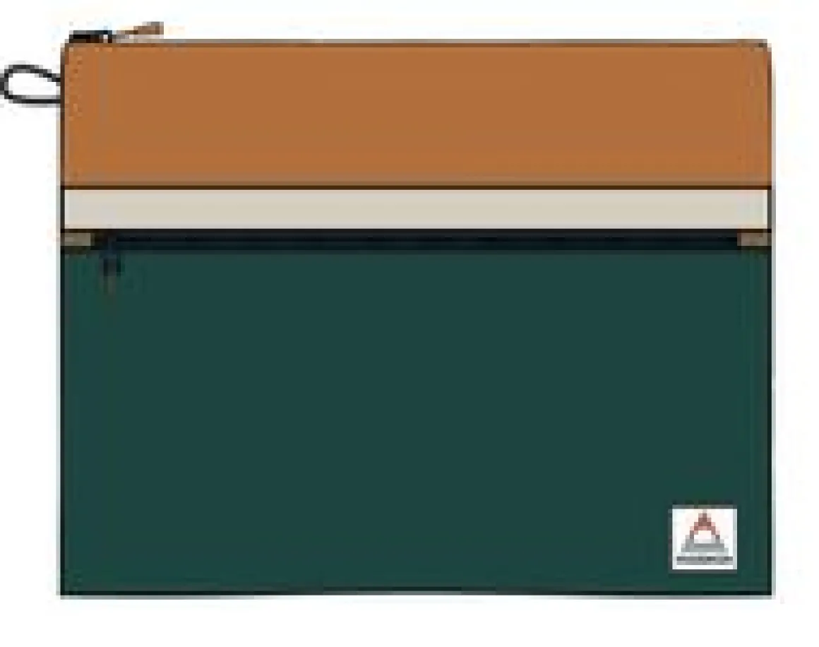 Essentials Recycled Pouch - Rain Forest Orange Multi