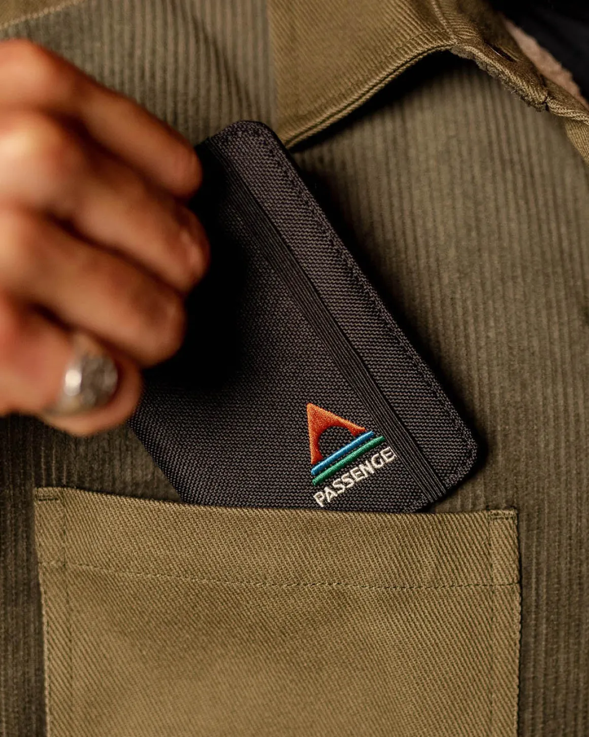 Essentials Recycled Wallet - Black