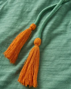 Eva Recycled Cotton Jumpsuit - Dark Ivy