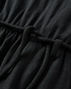 Eva Recycled Cotton Jumpsuit - Black