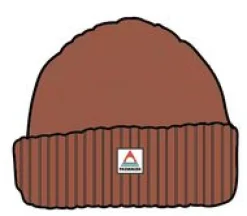 Fireside Recycled Cable Knit Beanie - Baked Clay