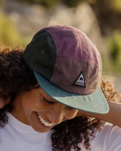 Fixie Recycled 5 Panel Hat - Grape Multi