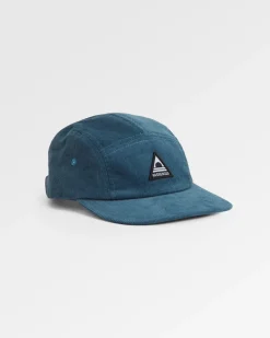 Fixie Recycled Cord 5 Panel Hat - Storm Grey