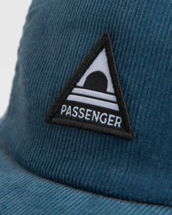 Fixie Recycled Cord 5 Panel Hat - Storm Grey