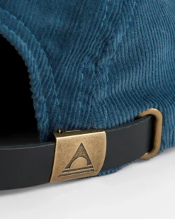 Fixie Recycled Cord 5 Panel Hat - Storm Grey
