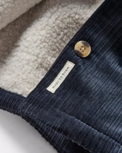 Flint Corduroy Shirt Jacket - Deep Navy