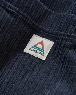 Flint Corduroy Shirt Jacket - Deep Navy