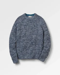 Fog Recycled Knitted Sweater - Gray Marl