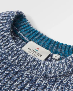 Fog Recycled Knitted Sweater - Gray Marl