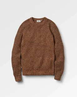 Fog Recycled Knitted Sweater - Dusty Ochre
