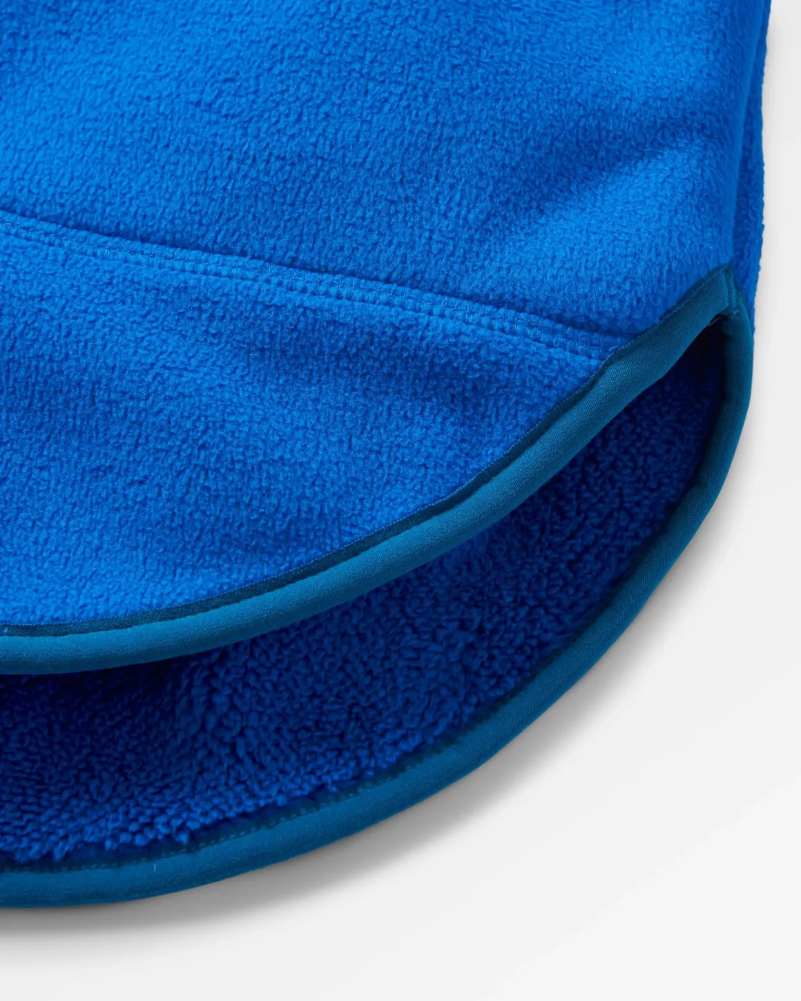 Folksy Recycled Sherpa Fleece - Azure Blue