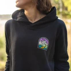 Friday Collective Recycled Cotton Hoodie - Black