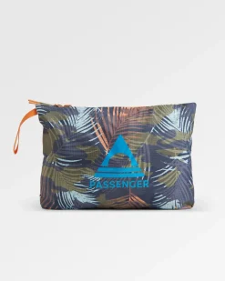 Gusto Recycled Windshell Pullover - Palm Camo Apricot