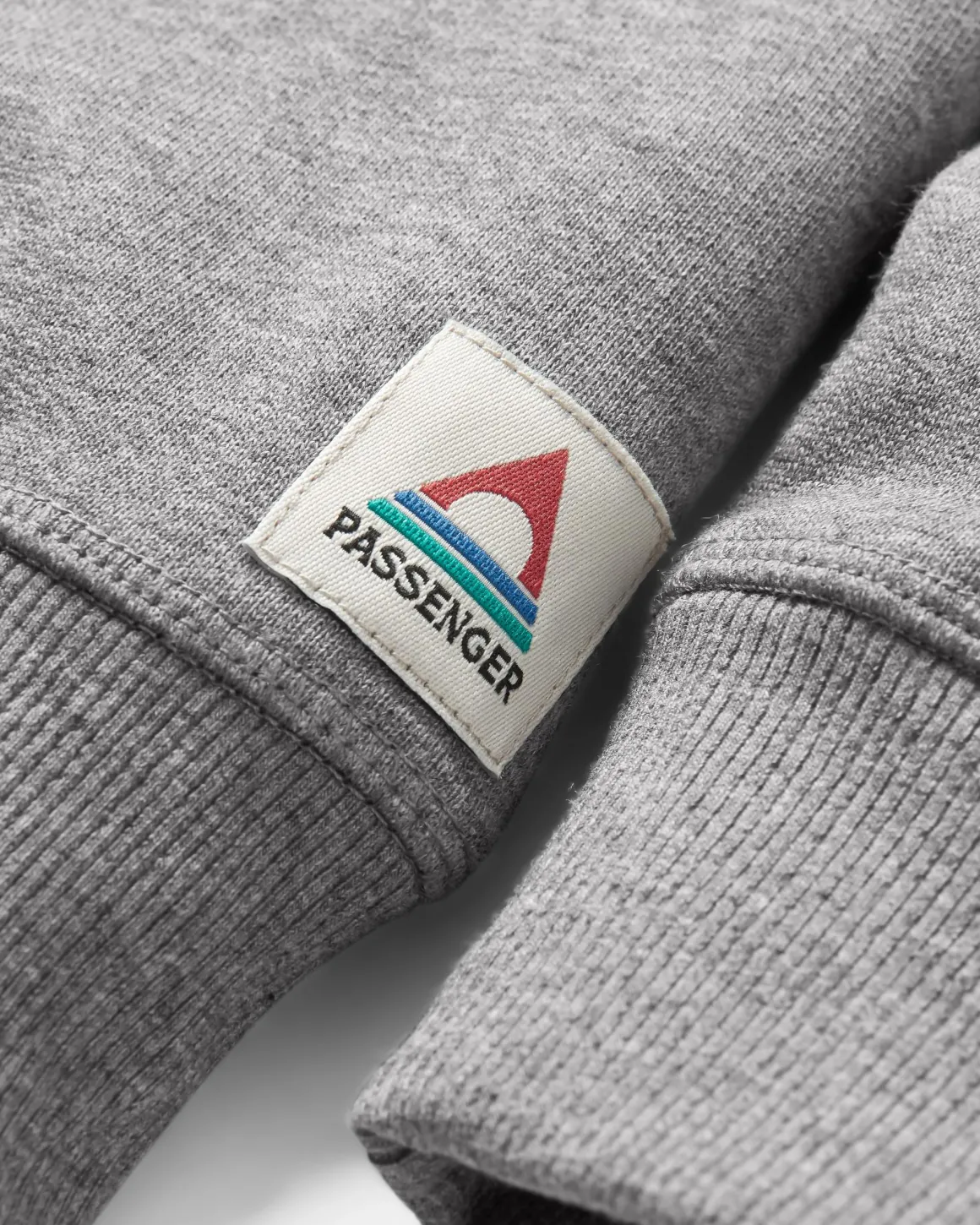 Heritage Recycled Cotton Sweatshirt - Dark Gray Marl